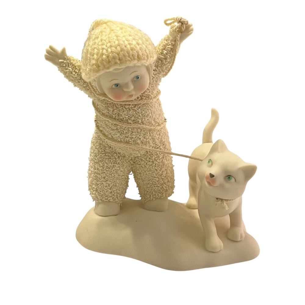 Department 56 Snowbabies Power Struggle Kitty Figurine